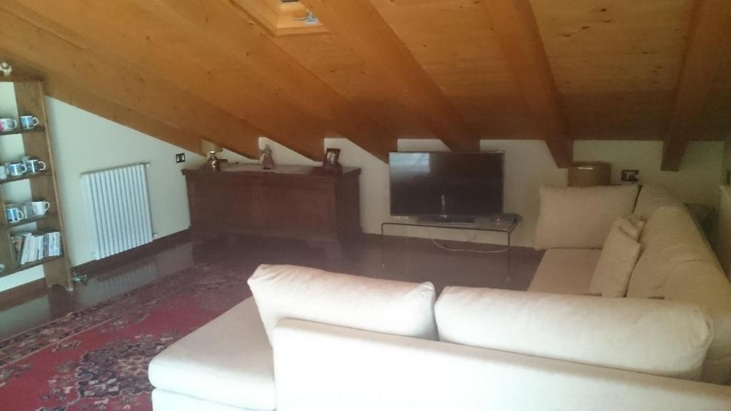 Posezení v ubytování Casa dei Mulini