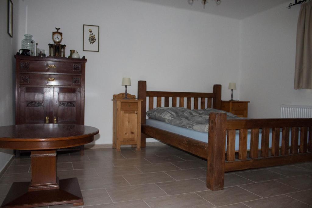 Łóżko lub łóżka w pokoju w obiekcie Holiday Home Melinda
