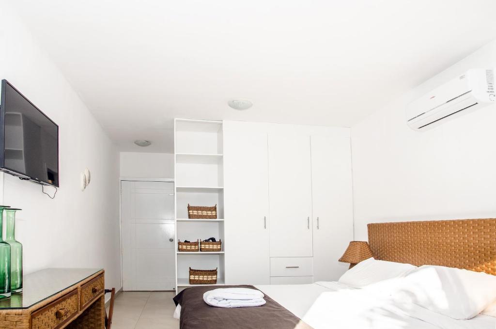 Postel nebo postele na pokoji v ubytování Hotel Vistalmar