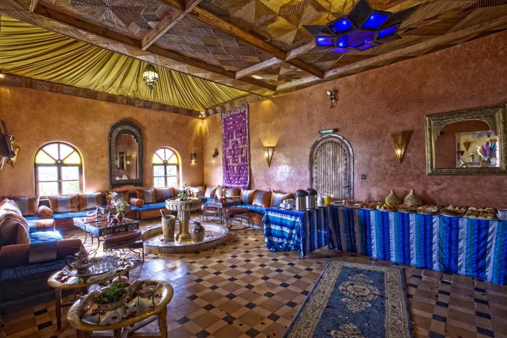 Posezení v ubytování Hotel Kasbah Le Mirage & Spa