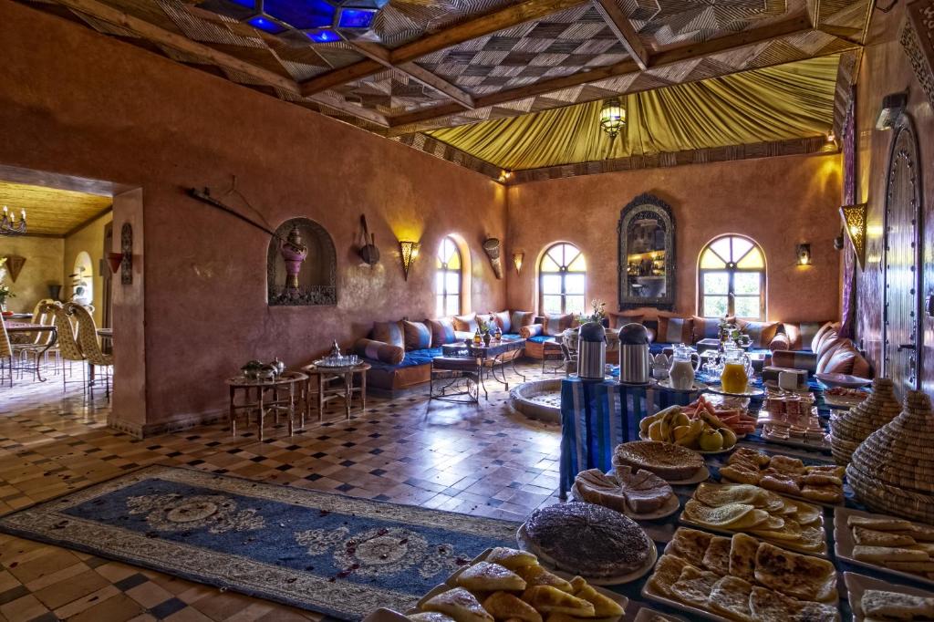Posezení v ubytování Hotel Kasbah Le Mirage & Spa