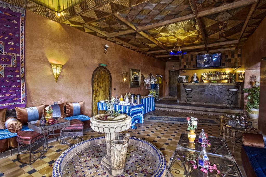 Posezení v ubytování Hotel Kasbah Le Mirage & Spa