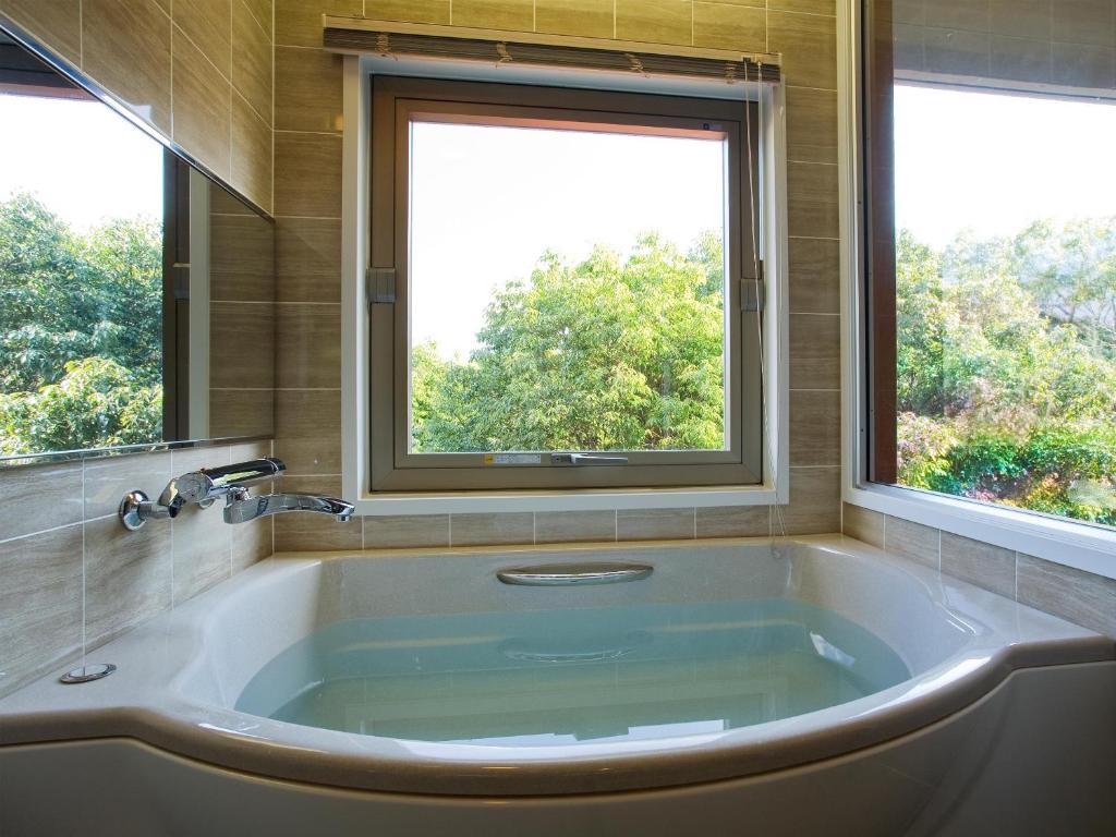 Koupelna v ubytování Kotohira Grand Hotel Sakuranosho