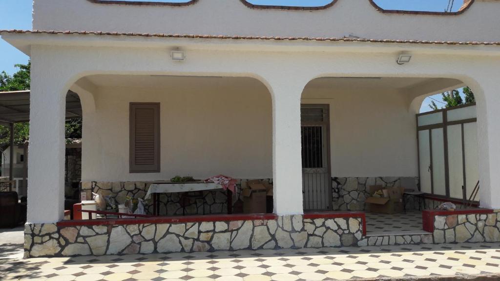 Patio alebo iná vonkajšia časť ubytovania Casa Vacanze Reginotte