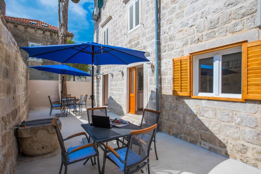Патио или другая зона на открытом воздухе в Luxury Apartments Luka & Marko