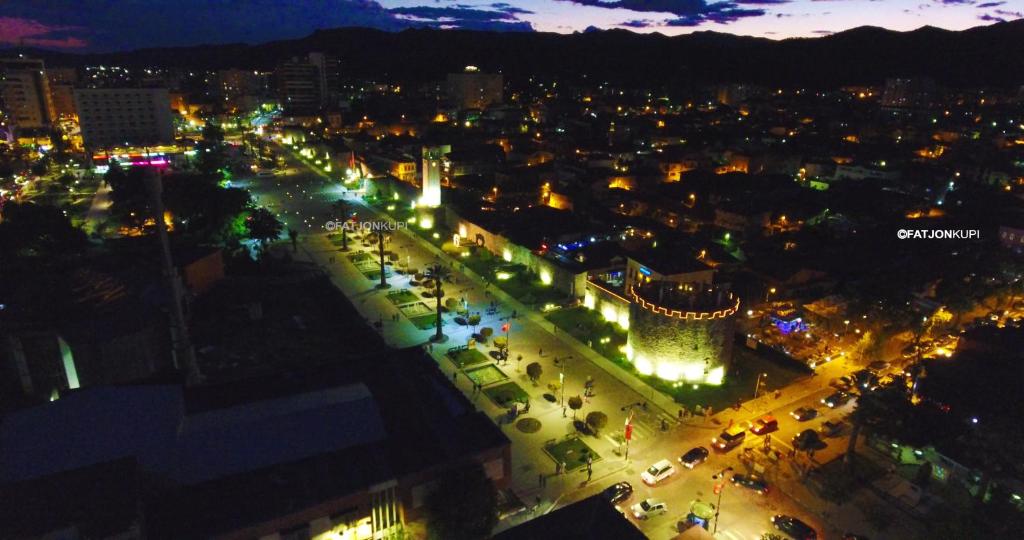 Letecký snímek ubytování Hotel Guri