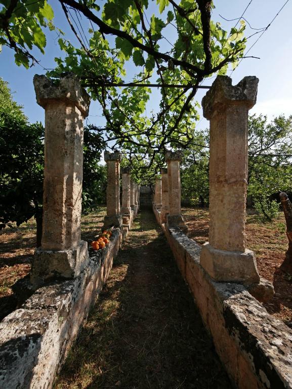 Zahrada ubytování Masseria Maccarone