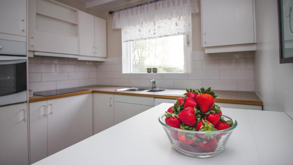 Kuchyň nebo kuchyňský kout v ubytování Apartment 19