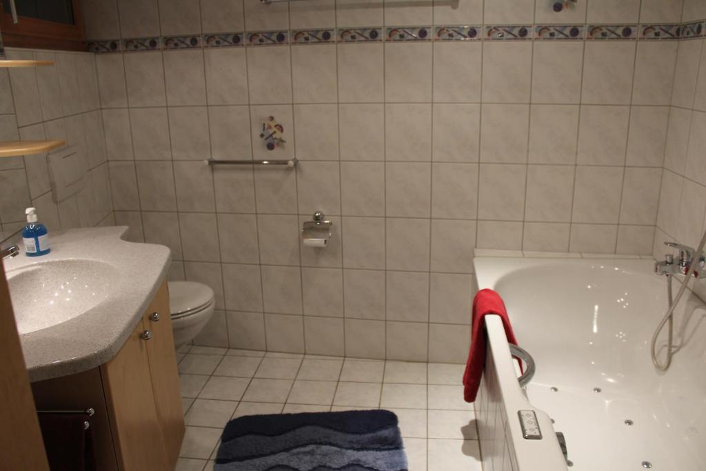 Koupelna v ubytování Mier Gfallt`s