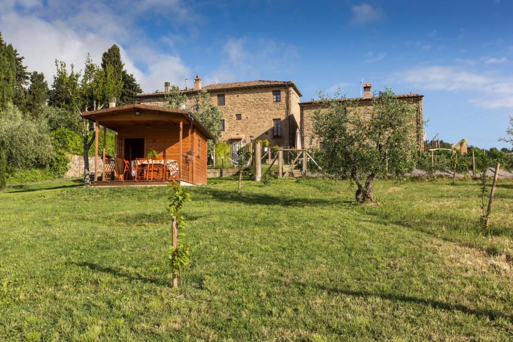Zahrada ubytování Borgo Pie' di Gamboi