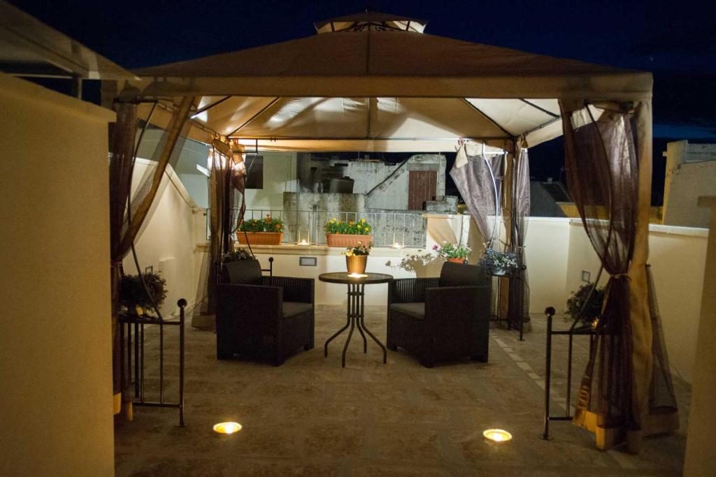 Patio lub wspólna przestrzeń na świeżym powietrzu w obiekcie B&B Le due gioie