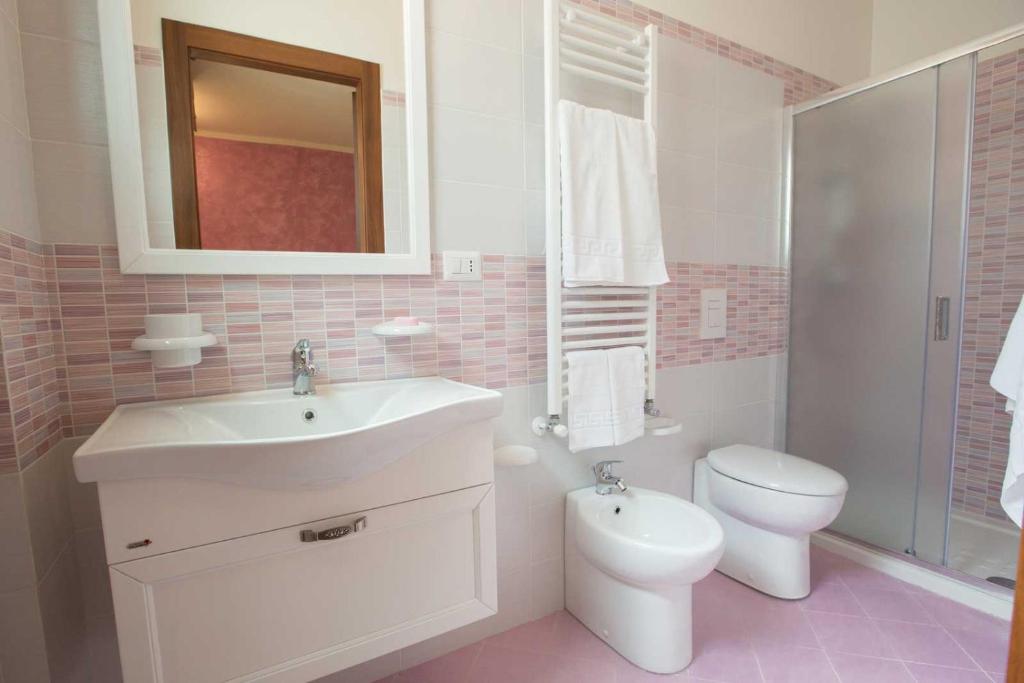 Łazienka w obiekcie B&B Le due gioie