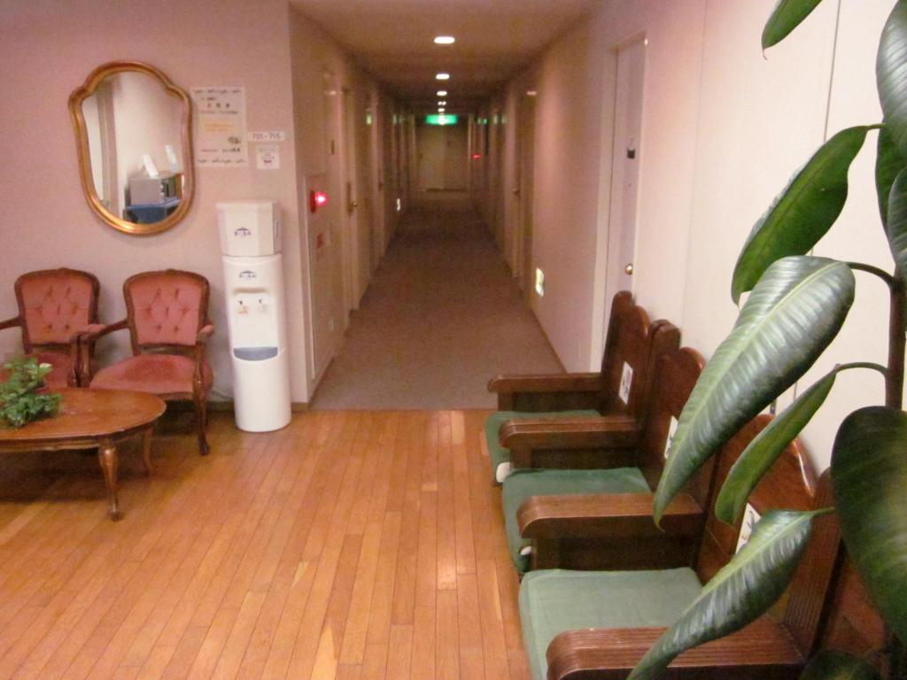 Posezení v ubytování Hotel Harbour Yokosuka