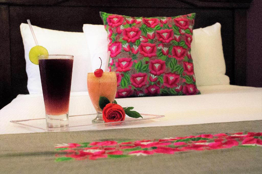 Nápoje v ubytování Hotel Plaza Campeche