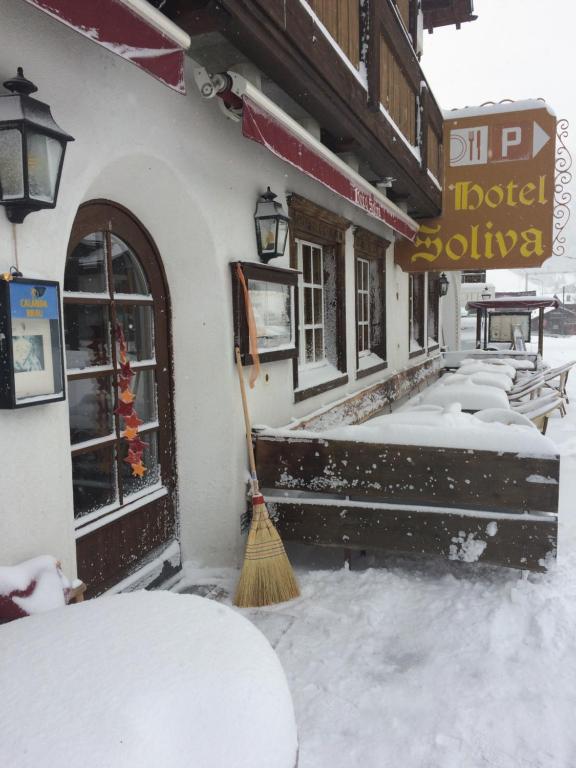 Obiekt Hotel Soliva zimą