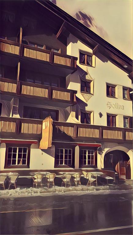 Budynek, w którym mieści się hotel