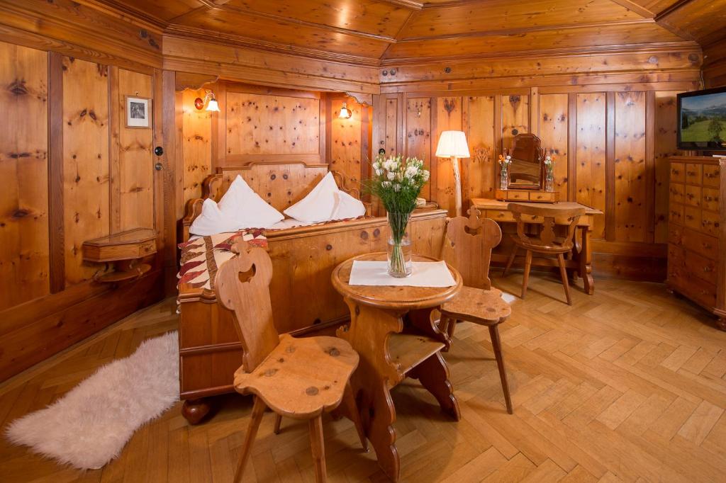 Posezení v ubytování Frieden DAS Alpine Panorama Hotel