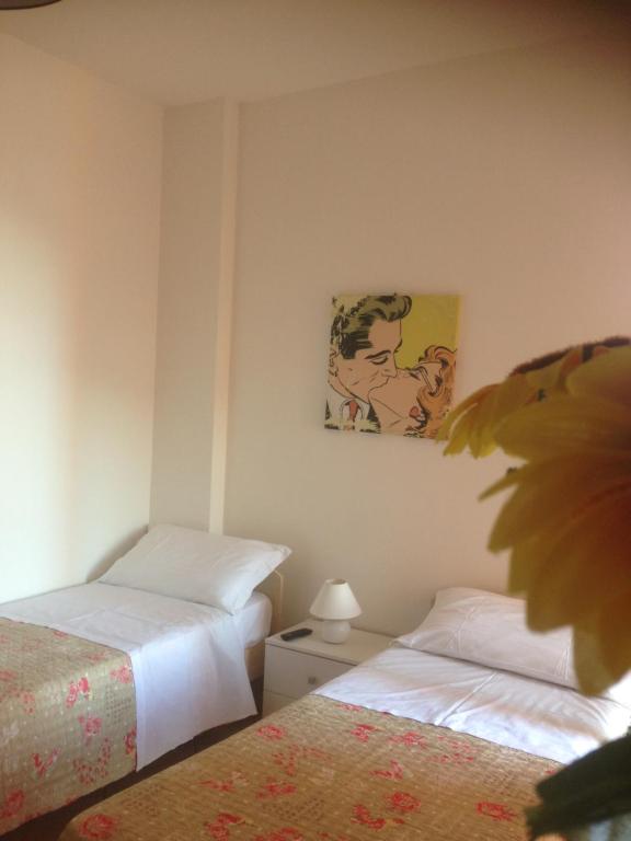 Postel nebo postele na pokoji v ubytování Mirage B&B