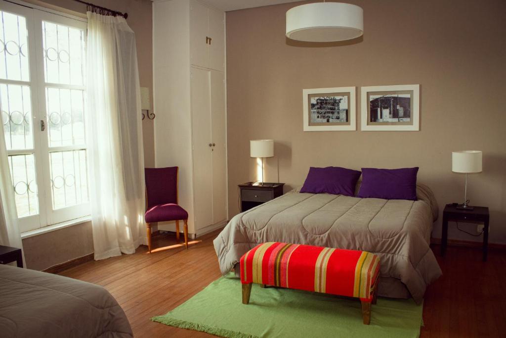 En eller flere senger på et rom på La Mancha Verde