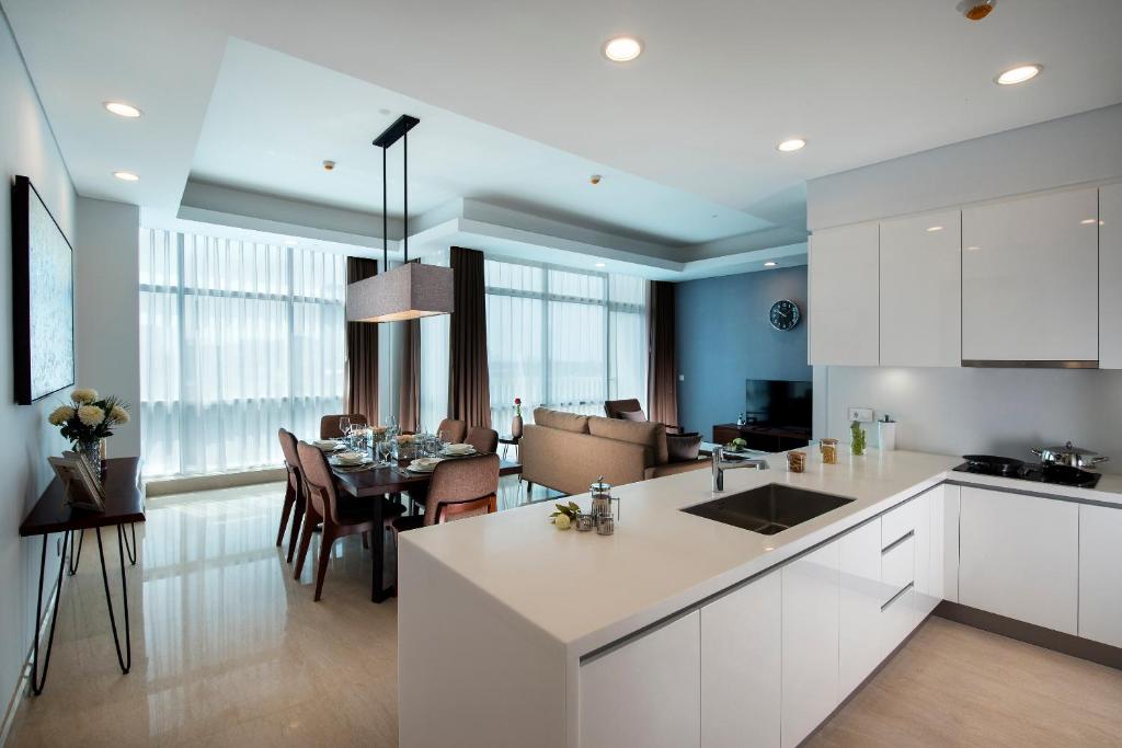 Oakwood Suites La Maison Jakarta - Appartement Met Drie Slaapkamers