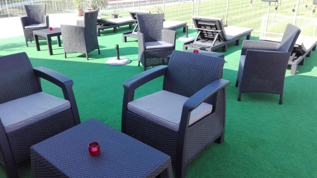 Posezení v ubytování Hotel Pallone
