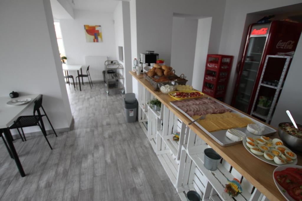 Jídlo v bed and breakfast nebo okolí