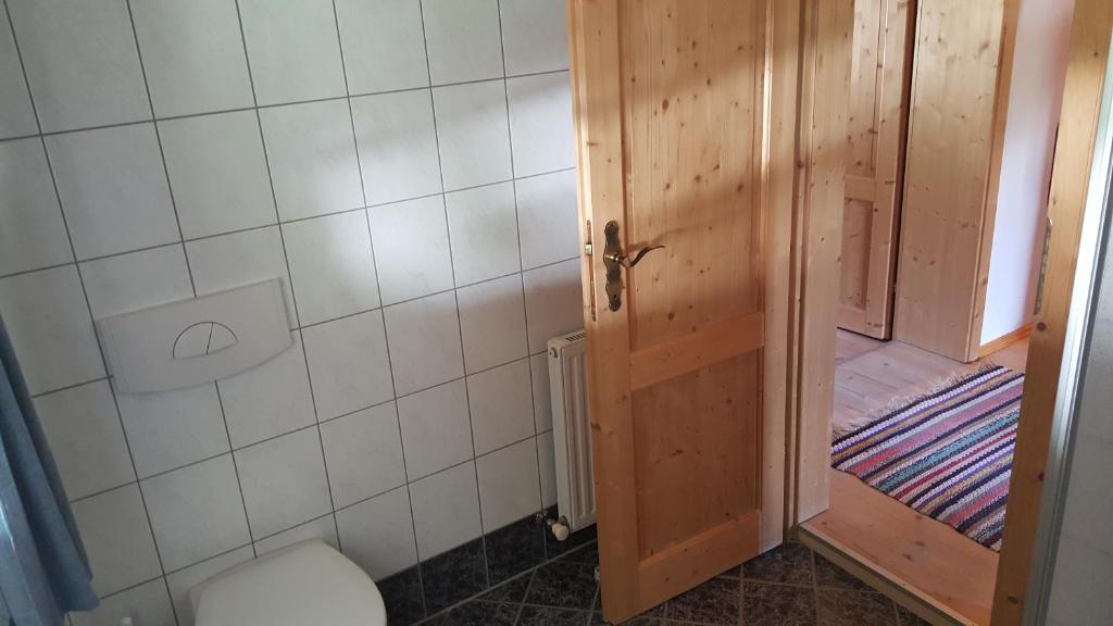 Kúpeľňa v ubytovaní Bio-Berghof