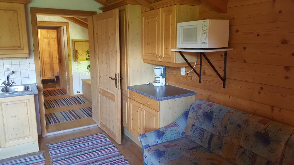 Kuchyňa alebo kuchynka v ubytovaní Bio-Berghof