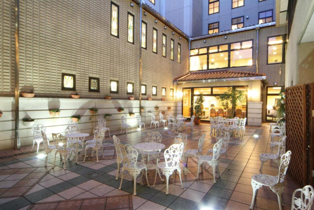 Restaurace v ubytování Hotel Danrokan