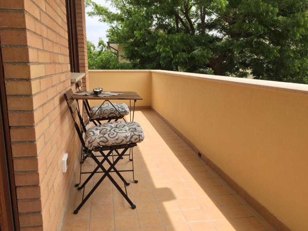 Balkón nebo terasa v ubytování Holiday Dreams