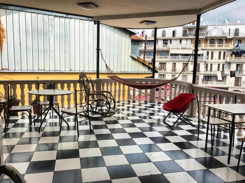 Balkón nebo terasa v ubytování Gurami Guest House 1
