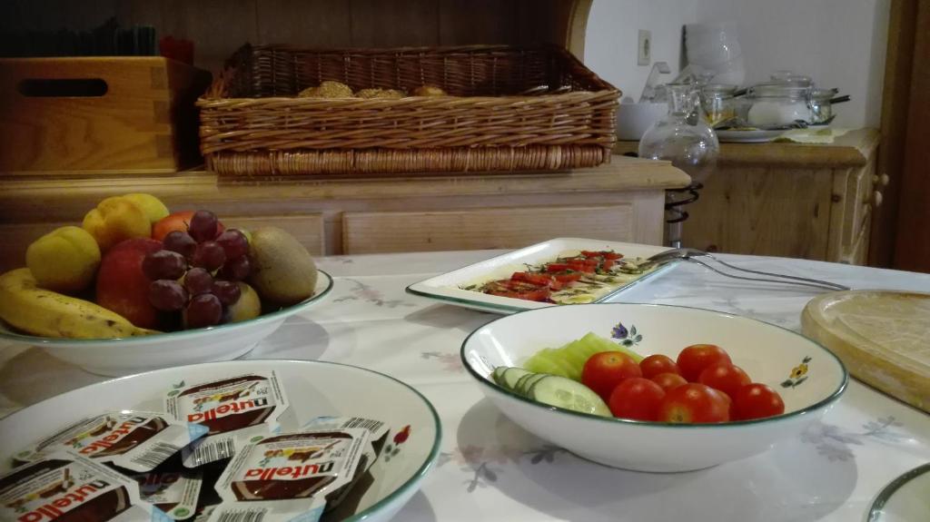 Jídlo v bed and breakfast nebo okolí