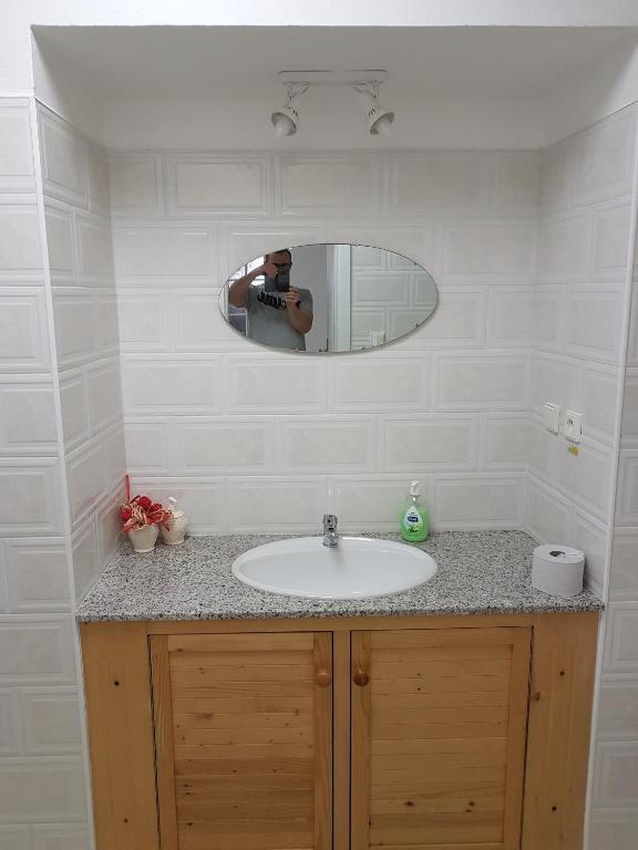 Koupelna v ubytování Apartmany u Dvora