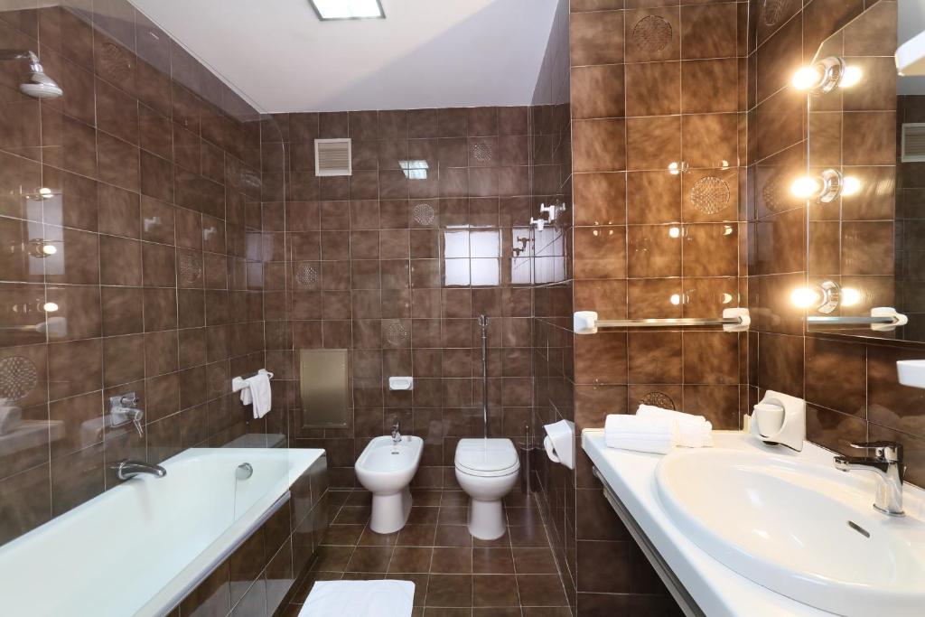 Kúpeľňa v ubytovaní Excelsior Palace Hotel