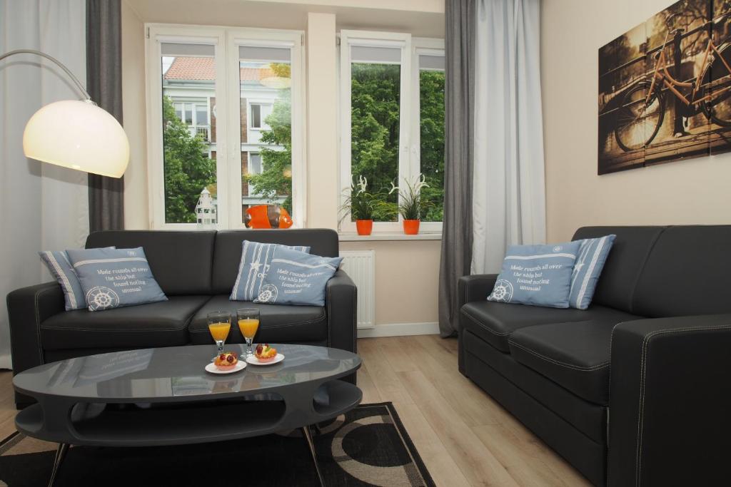Posedenie v ubytovaní Grand-Tourist Center Point Apartments