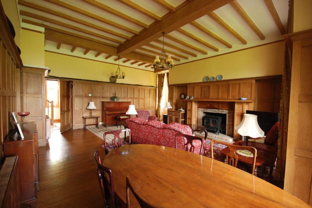 Posezení v ubytování Bonawe House Holiday Cottages