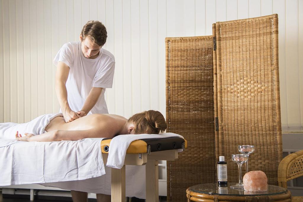 Lázně a/nebo wellness v ubytování Hotel Adamantino