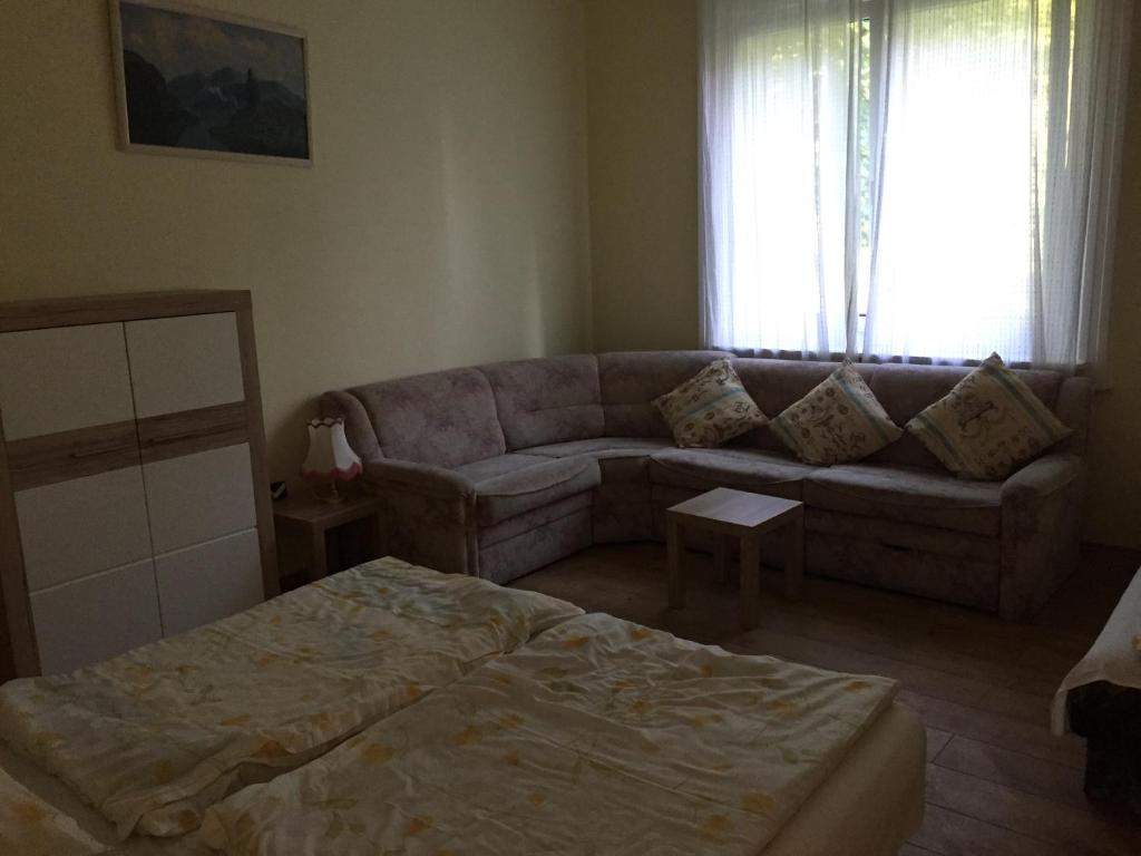 Posezení v ubytování Pálma Apartmanház Siófok