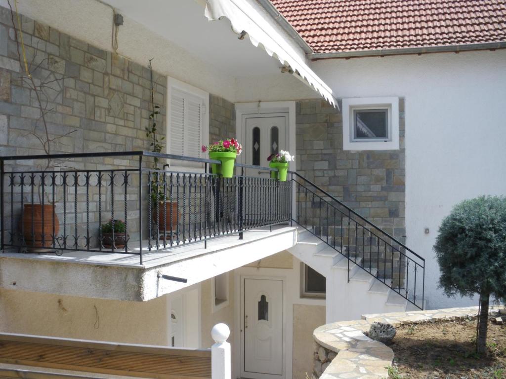 Budynek, w którym mieści się apartament