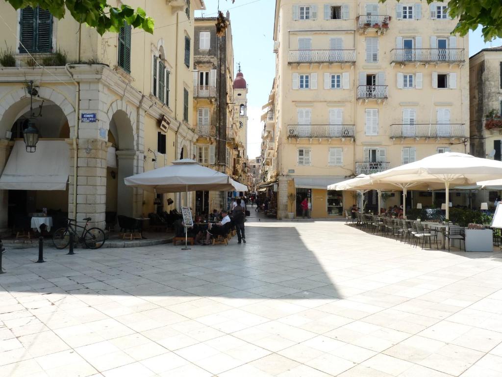 Budynek, w którym mieści się apartament