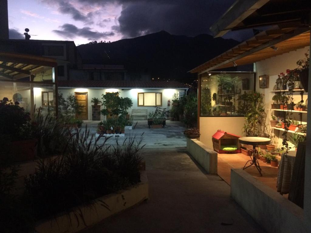 Zahrada ubytování Quito Terrace