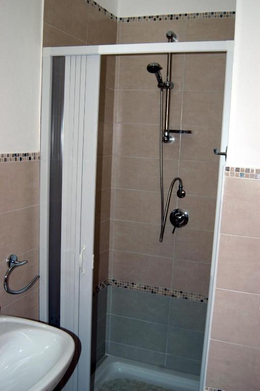 Koupelna v ubytování B&B MaryGrace