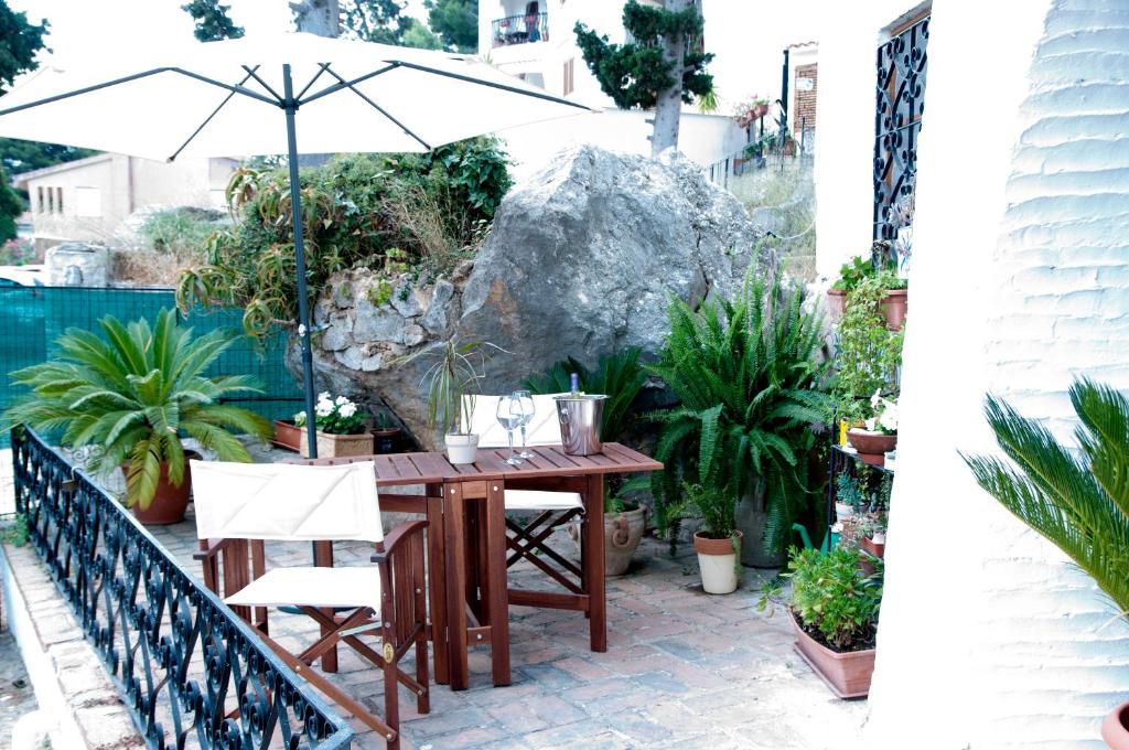 A garden outside Addumari