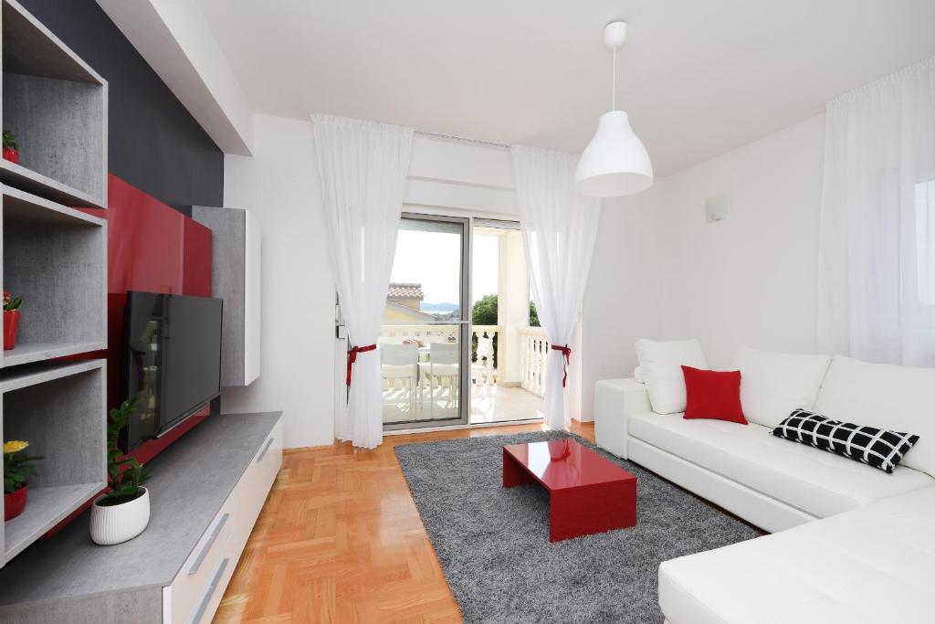 Posezení v ubytování Apartments Rusula Zadar
