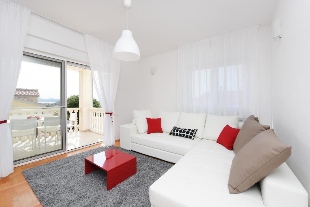 Posezení v ubytování Apartments Rusula Zadar