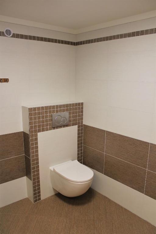 Koupelna v ubytování Apartmány Turold Mikulov