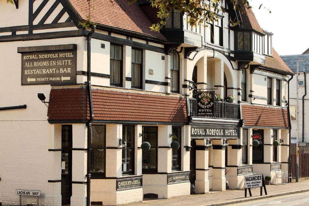 The Royal Norfolk Hotel in Folkestone, Kent, England