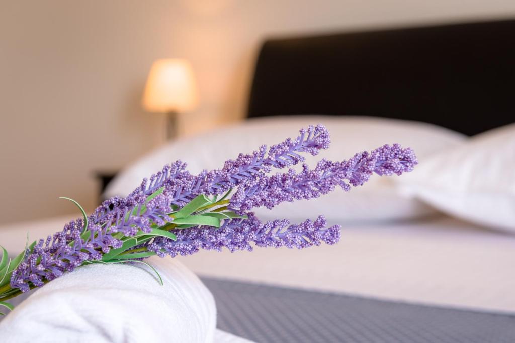 Posteľ alebo postele v izbe v ubytovaní Spalato Dream Apartmants