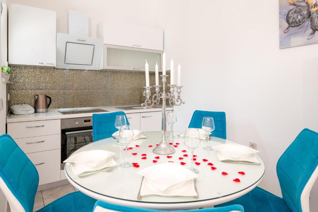 Kuchyňa alebo kuchynka v ubytovaní Spalato Dream Apartmants