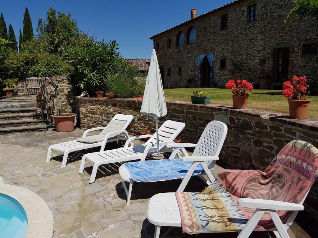Basen w obiekcie Villa La Torricella lub w pobliżu